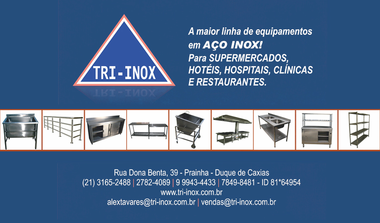 Tri-Inox Equipamentos Industriais em AÃ§o Inox